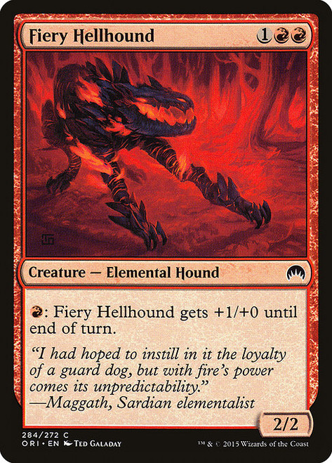 Fiery Hellhound (ORI) (#284)