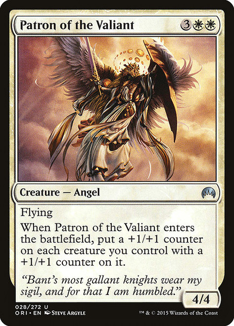 Patron of the Valiant (ORI) (Foil) (#28)