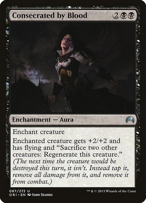 Consecrated by Blood (ORI) (Foil) (#87)