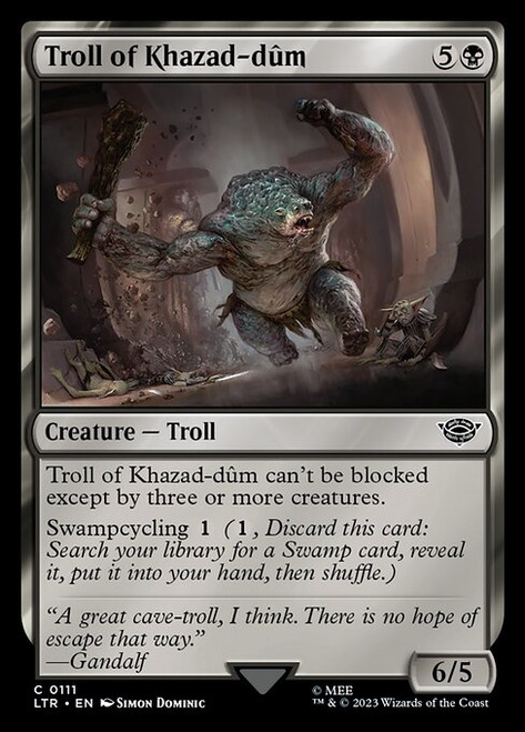 Troll of Khazad-dûm (LTR) (#111)