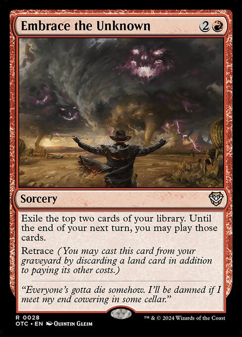 Embrace the Unknown (OTC) (#28)