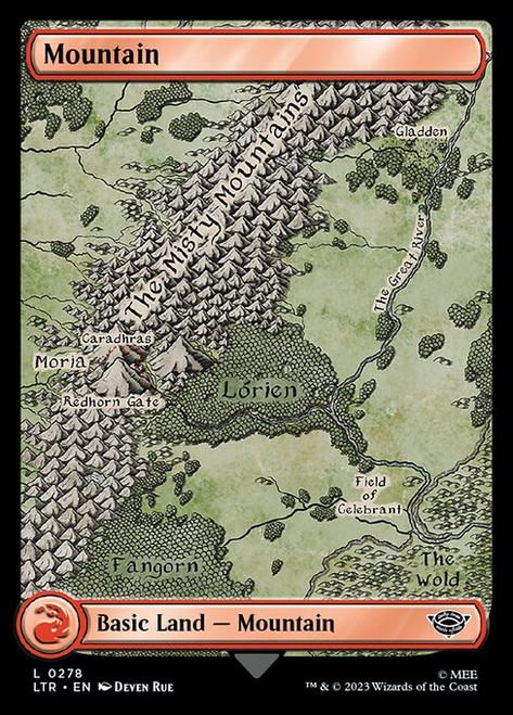 Mountain (LTR) (Foil) (Full Art) (#278) Mountain (LTR) (Foil) (Full Art) (#278)