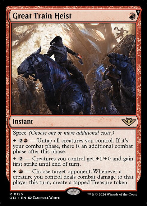 Great Train Heist (OTJ) (Foil) (#125)
