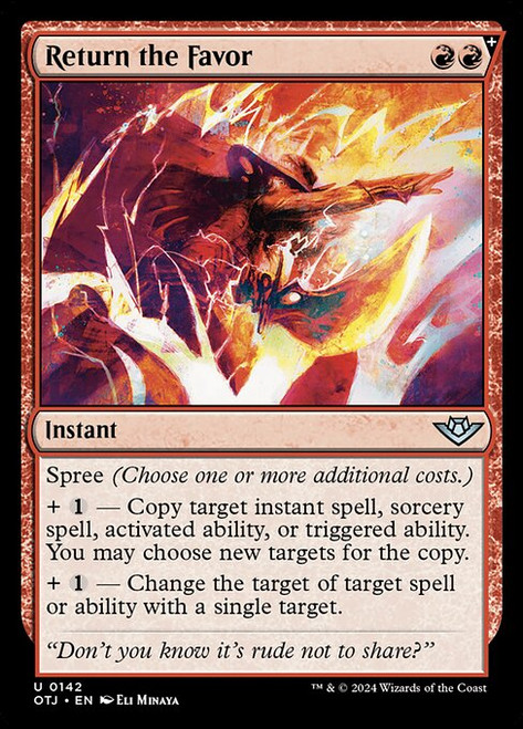 Return the Favor (OTJ) (Foil) (#142)