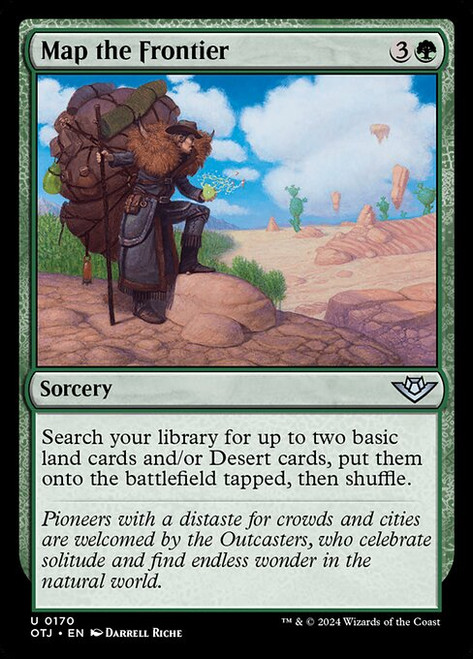 Map the Frontier (OTJ) (Foil) (#170)