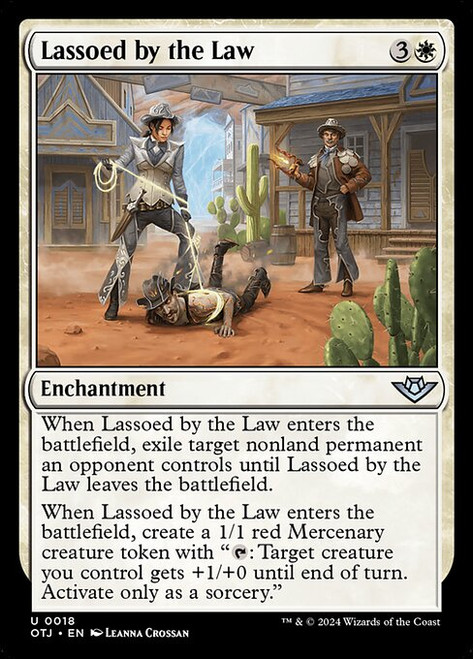 Lassoed by the Law (OTJ) (Foil) (#18)