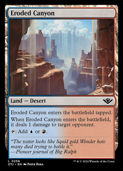 Eroded Canyon (OTJ) (#256)
