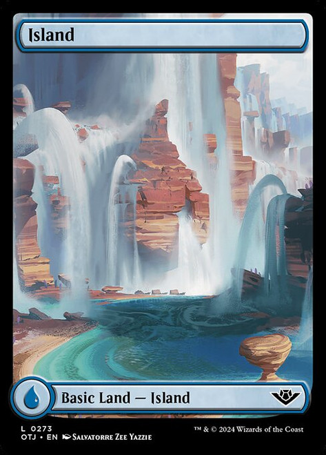 Island (OTJ) (Full Art) (#273)