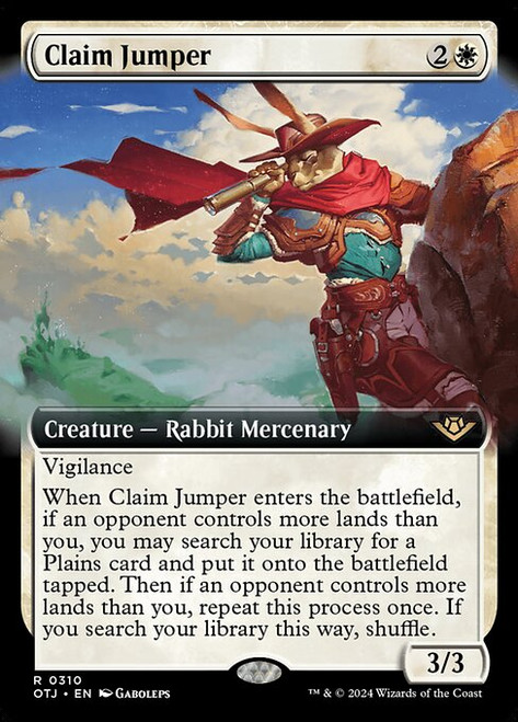 Claim Jumper (OTJ) (Foil) (Extended Art) (#310)