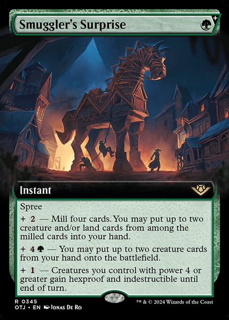 Smuggler's Surprise (OTJ) (Extended Art) (#345)