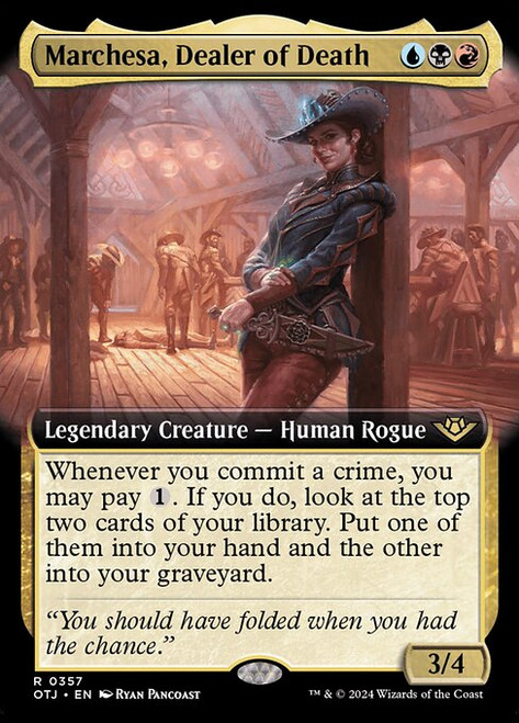 Marchesa, Dealer of Death (OTJ) (Extended Art) (#357)