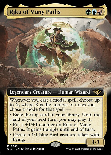 Riku of Many Paths (OTJ) (Extended Art) (#361)