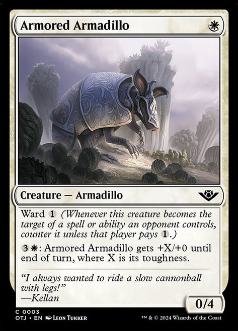 Armored Armadillo (OTJ) (Foil) (#3)