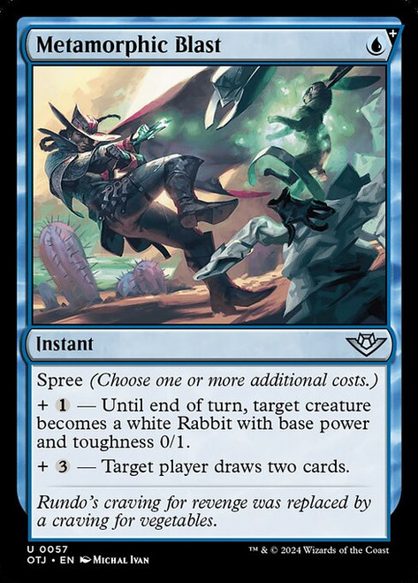 Metamorphic Blast (OTJ) (Foil) (#57)
