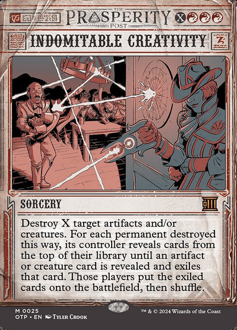 Indomitable Creativity (OTP) (Showcase) (#25)