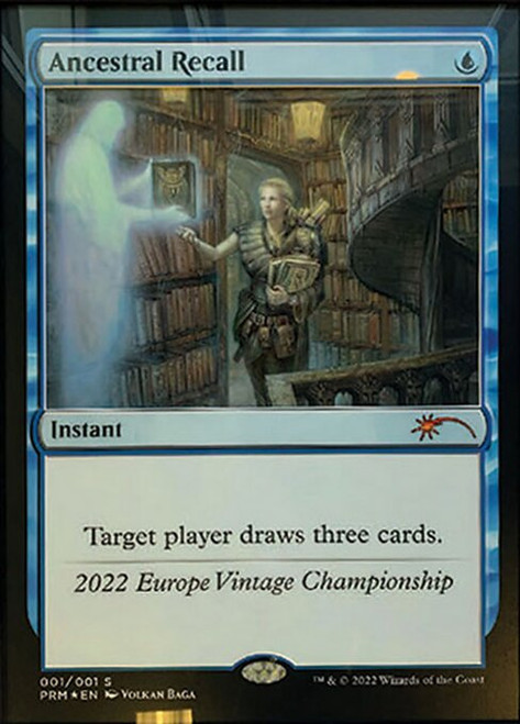 Ancestral Recall (OVNT) (#2022C)