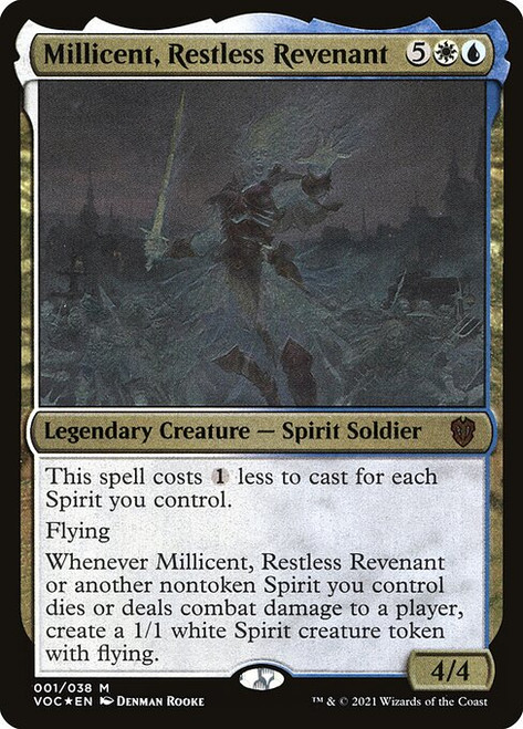 Millicent, Restless Revenant (OVOC) (FoilEtched) (#1)