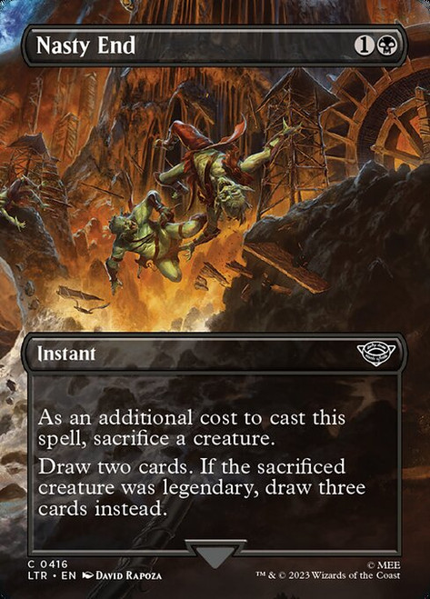 Nasty End (LTR) (Foil) (Borderless) (#416)