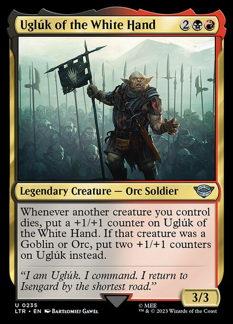 Uglúk of the White Hand (LTR) (Foil) (#235)
