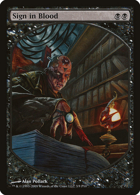 Sign in Blood (P10) (Full Art) (#3)