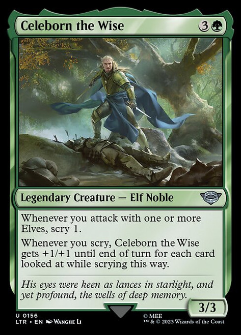 Celeborn the Wise (LTR) (Foil) (#156)