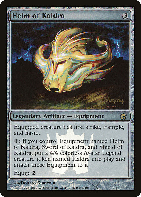 Helm of Kaldra (P5DN) (Foil) (#131★)