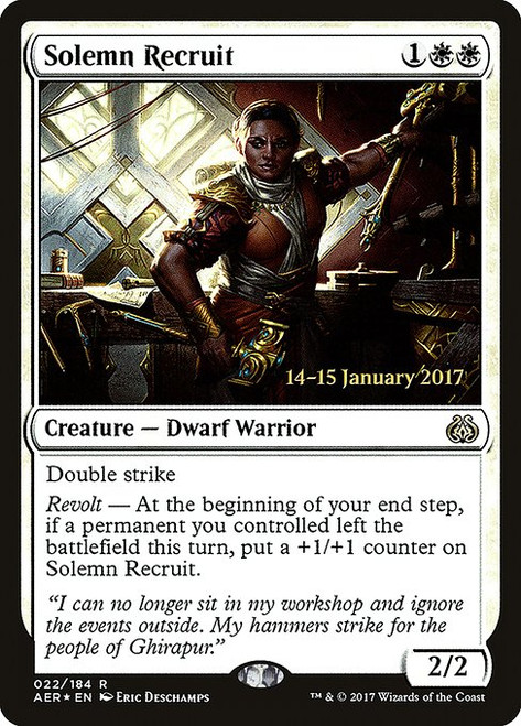 Solemn Recruit (PAER) (Foil) (#22s)