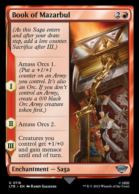 Book of Mazarbul (LTR) (Foil) (#116)