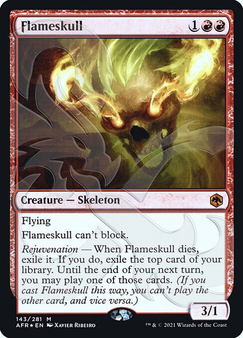 Flameskull (PAFR) (Foil) (#143a)
