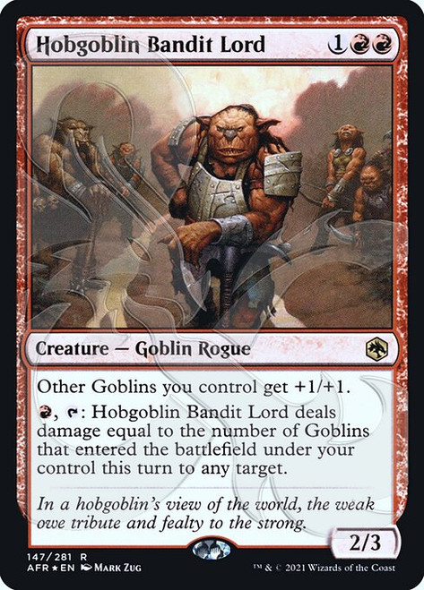 Hobgoblin Bandit Lord (PAFR) (Foil) (#147a)