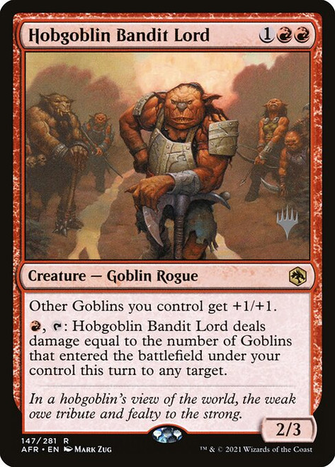 Hobgoblin Bandit Lord (PAFR) (#147p)