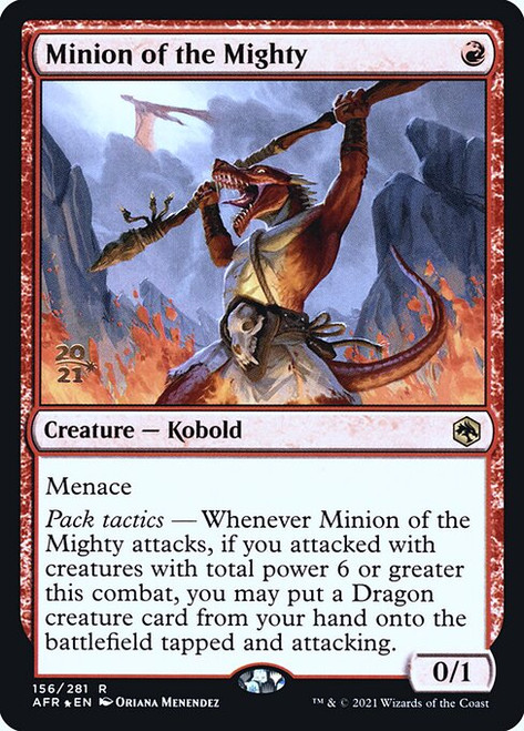 Minion of the Mighty (PAFR) (Foil) (#156s)