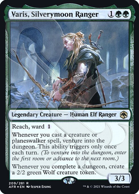 Varis, Silverymoon Ranger (PAFR) (Foil) (#209a)