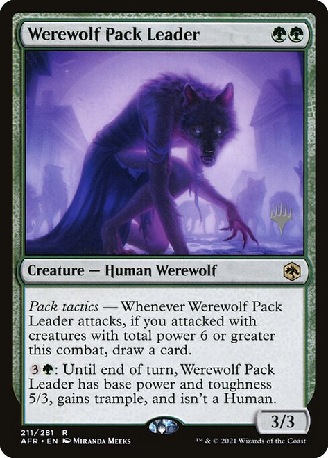 Werewolf Pack Leader (PAFR) (#211p)