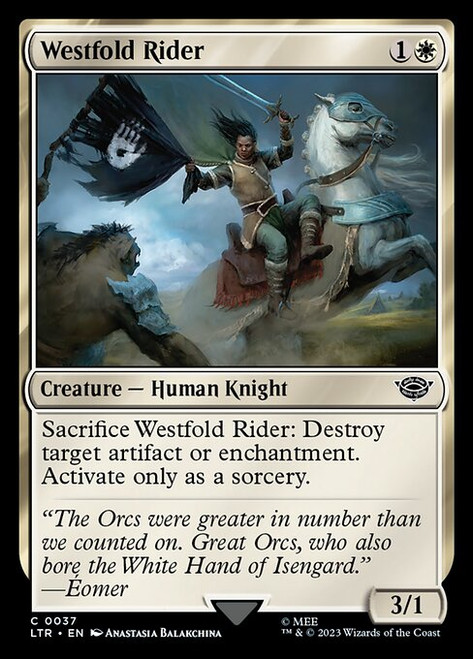 Westfold Rider (LTR) (Foil) (#37)