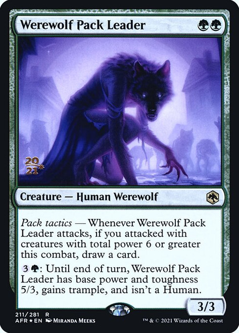 Werewolf Pack Leader (PAFR) (Foil) (#211s)