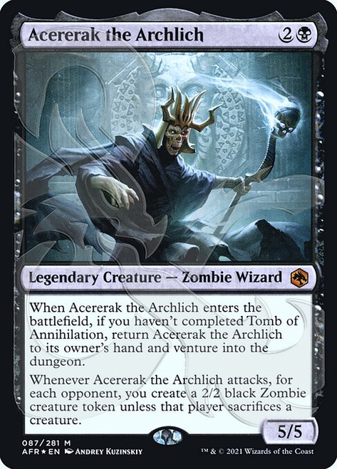 Acererak the Archlich (PAFR) (Foil) (#87a)