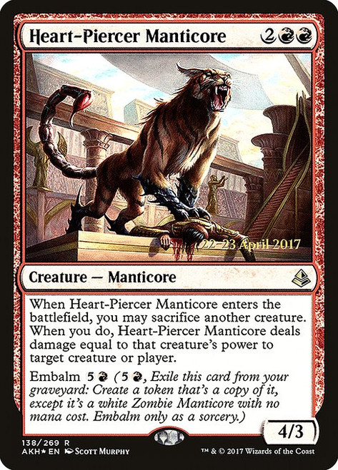 Heart-Piercer Manticore (PAKH) (Foil) (#138s)