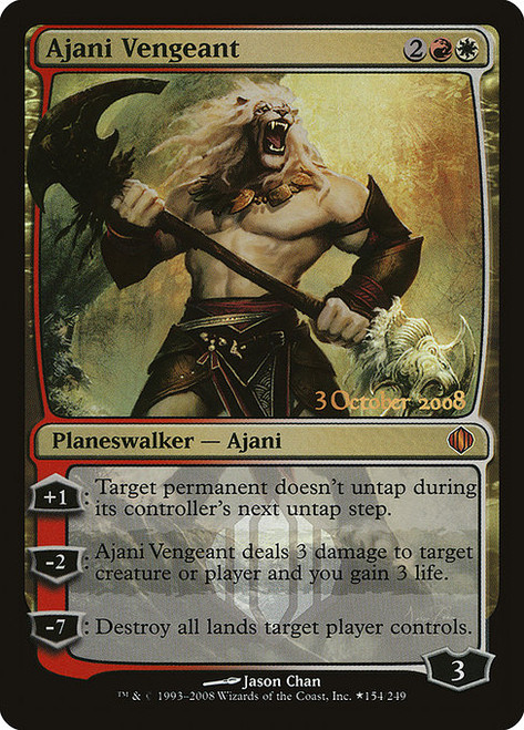 Ajani Vengeant (PALA) (Foil) (#154★)