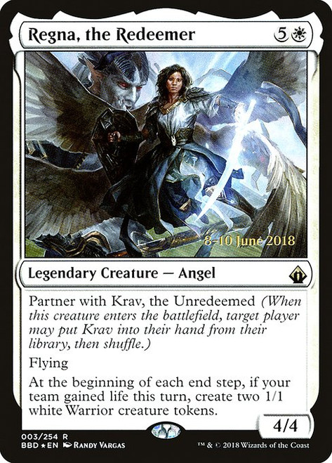 Regna, the Redeemer (PBBD) (Foil) (#3s)
