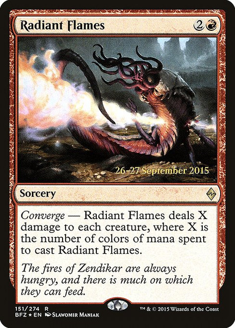 Radiant Flames (PBFZ) (Foil) (#151s)