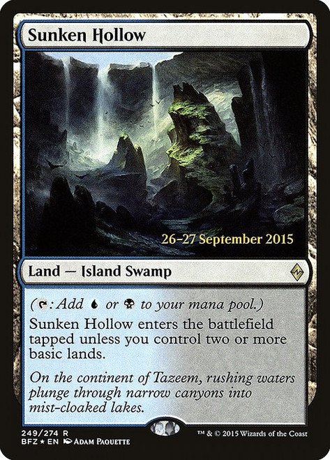 Sunken Hollow (PBFZ) (Foil) (#249s)