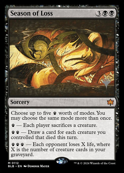 Season of Loss (PBLB) (Foil) (#112p)