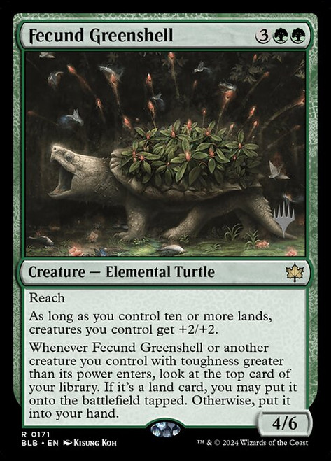 Fecund Greenshell (PBLB) (Foil) (#171p)