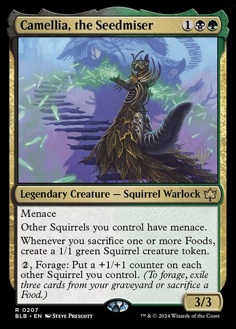 Camellia, the Seedmiser (PBLB) (Foil) (#207p)