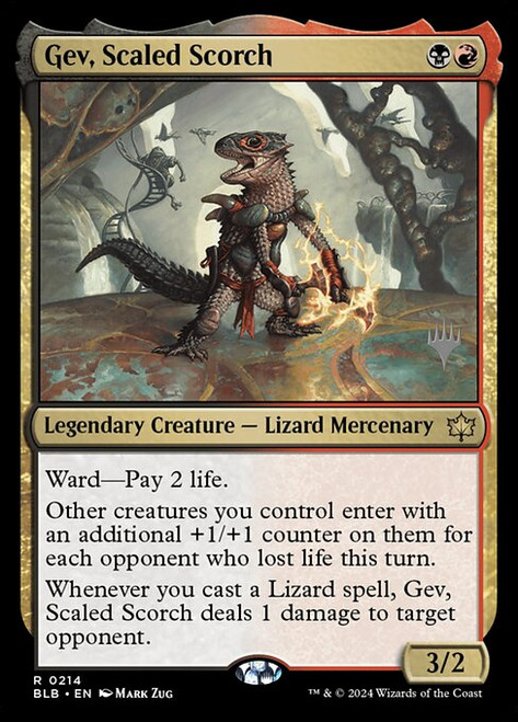 Gev, Scaled Scorch (PBLB) (Foil) (#214p)