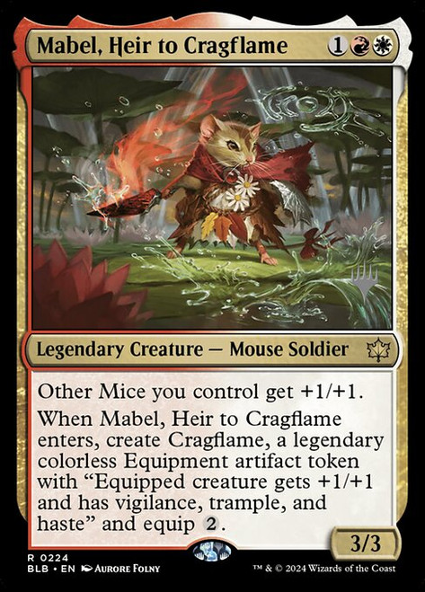 Mabel, Heir to Cragflame (PBLB) (Foil) (#224p)