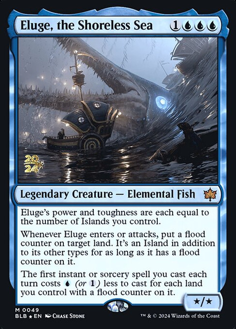 Eluge, the Shoreless Sea (PBLB) (Foil) (#49s)