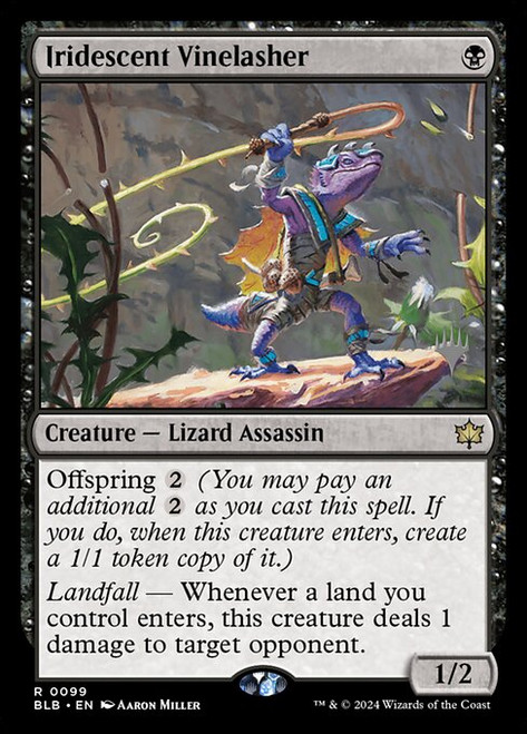 Iridescent Vinelasher (PBLB) (Foil) (#99p)