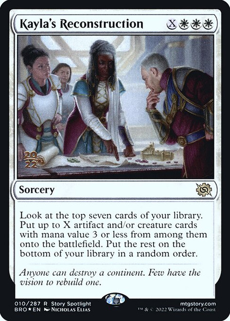 Kayla's Reconstruction (PBRO) (Foil) (#10s)